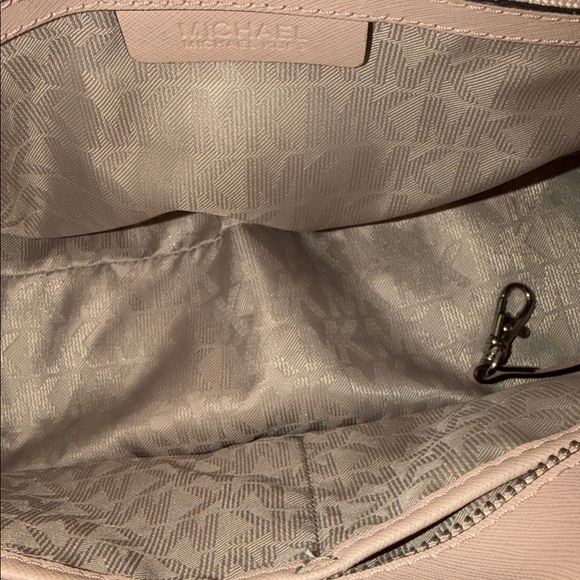 Michael Kors Pink and Brown Satchel - Picture 7 of 13